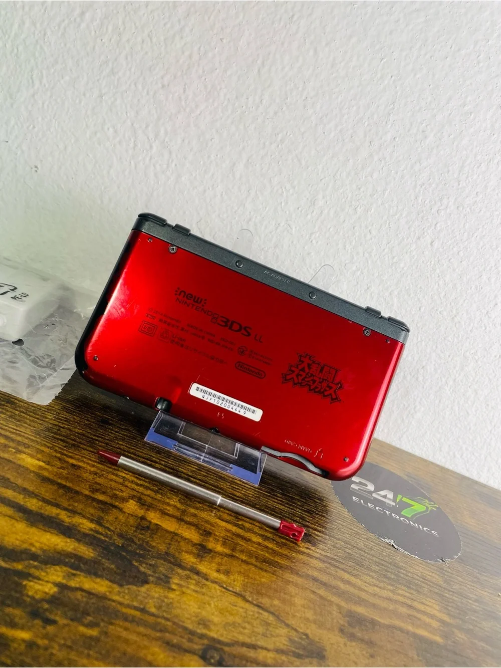 New Nintendo 3ds XL Super Smash Bros Edition Red 128 GB Region Free Tested